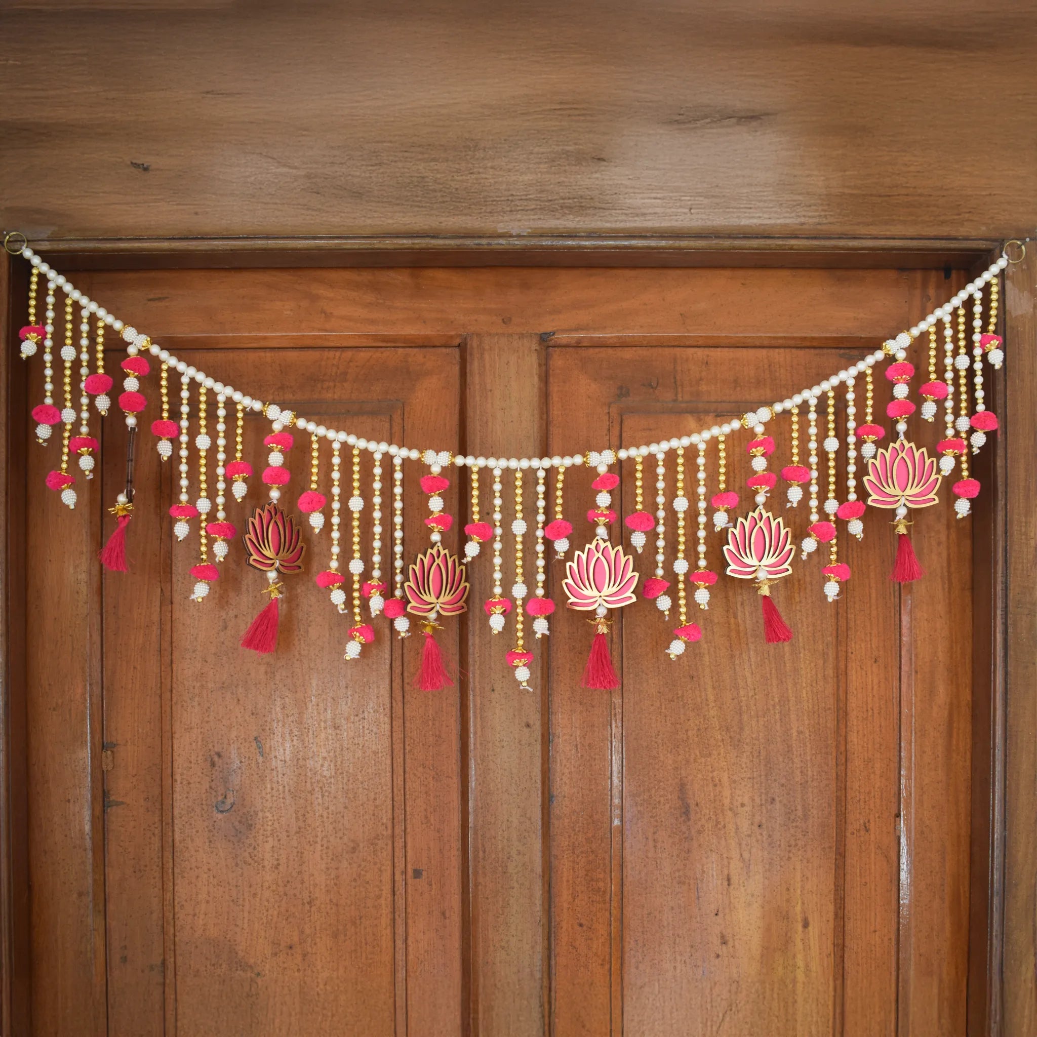 Lotus Hanging Toran - Door Decor